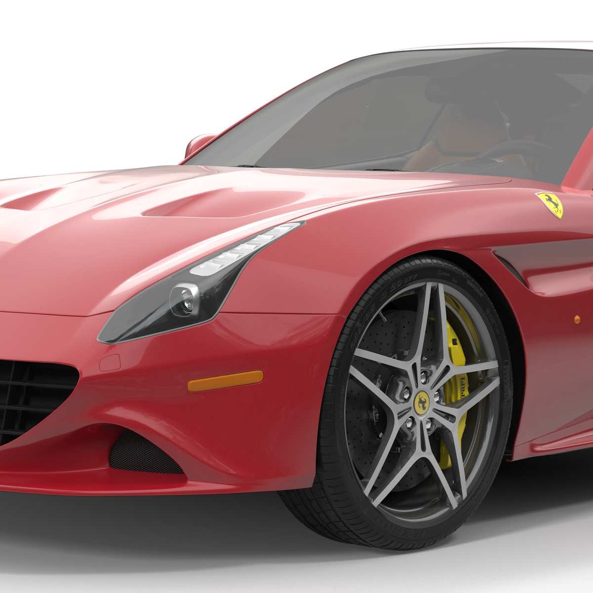 Ferrari California T 2015 Rigged 3D