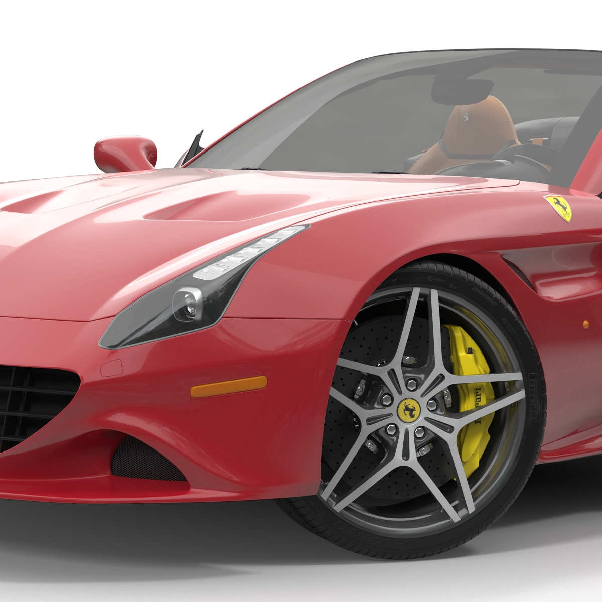 Ferrari California T 2015 Rigged 3D