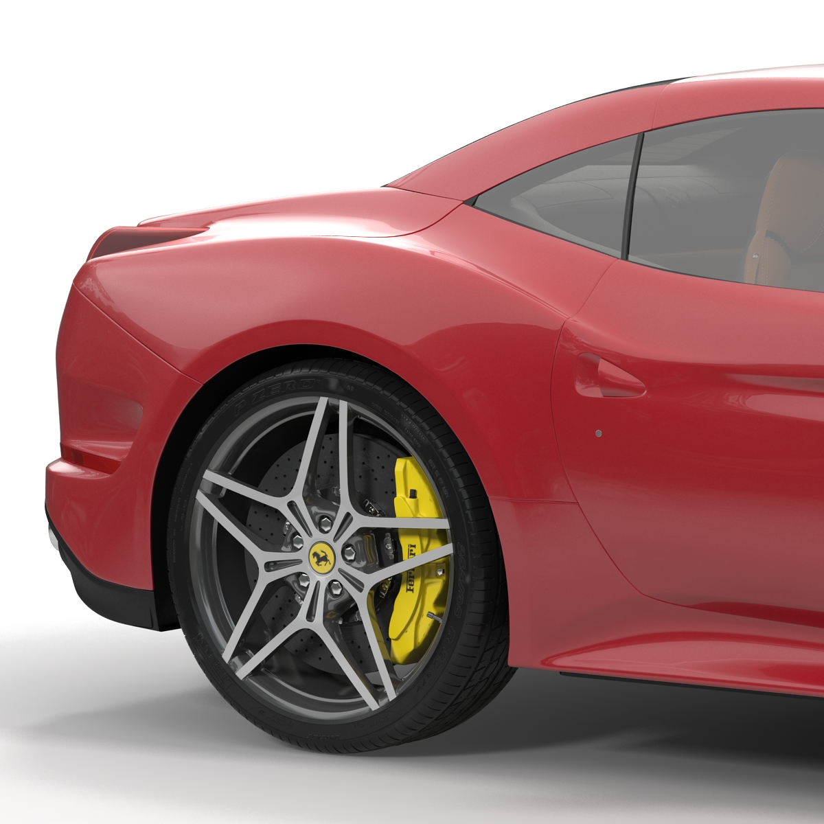 Ferrari California T 2015 Rigged 3D