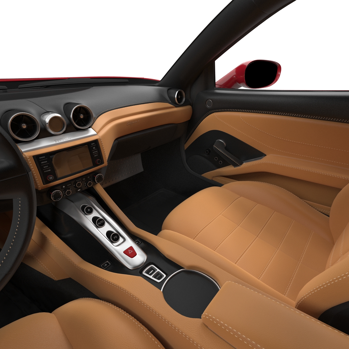 Ferrari California T 2015 Rigged 3D