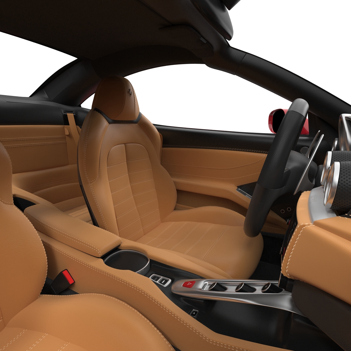 Ferrari California T 2015 Rigged 3D