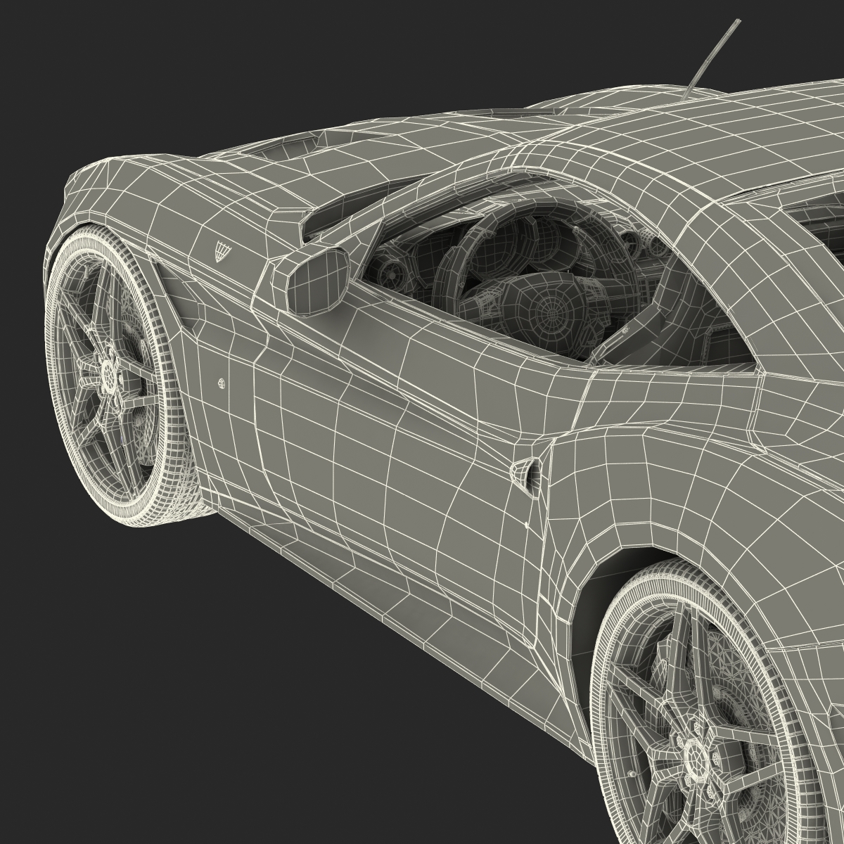 Ferrari California T 2015 Rigged 3D