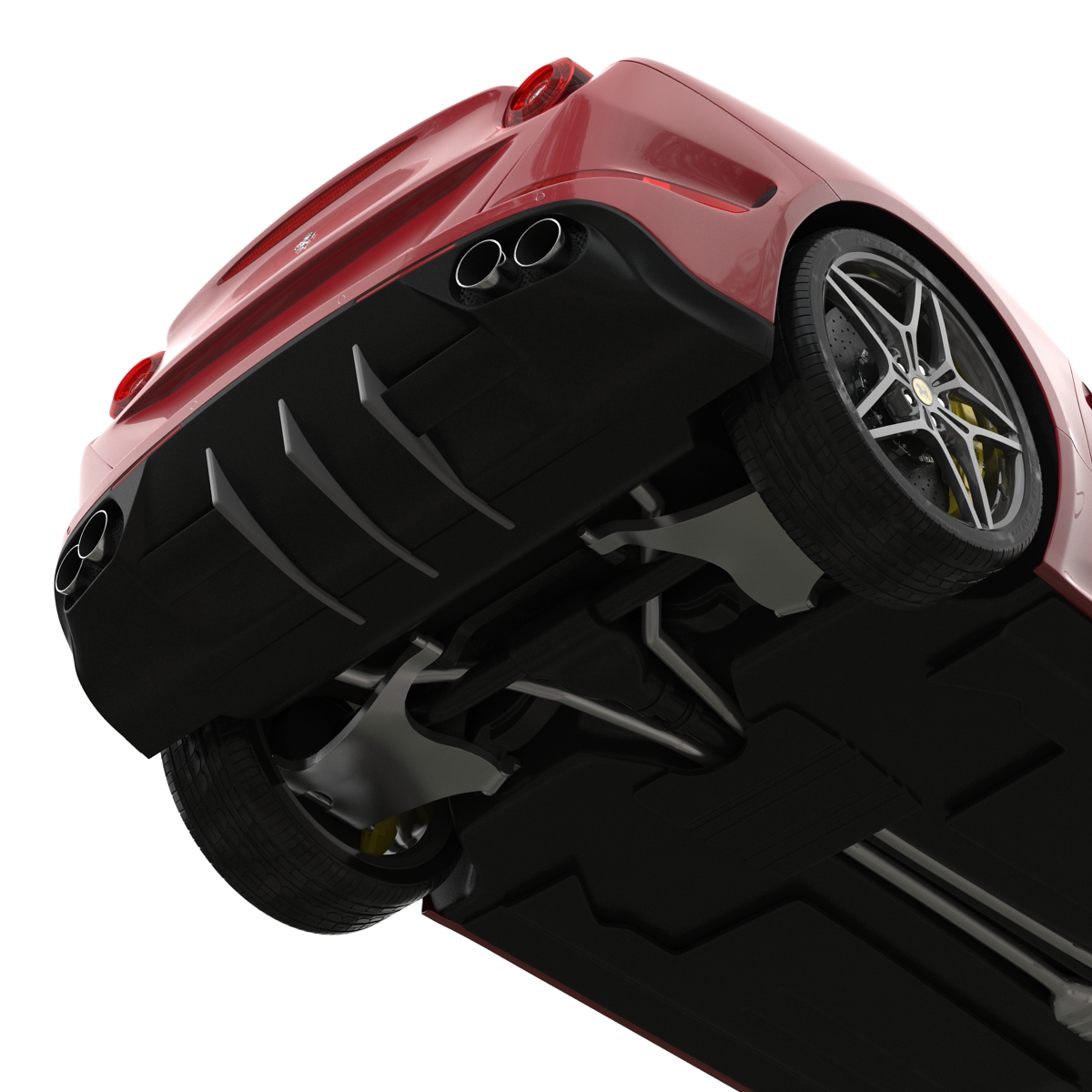 3D model Ferrari California T 2015