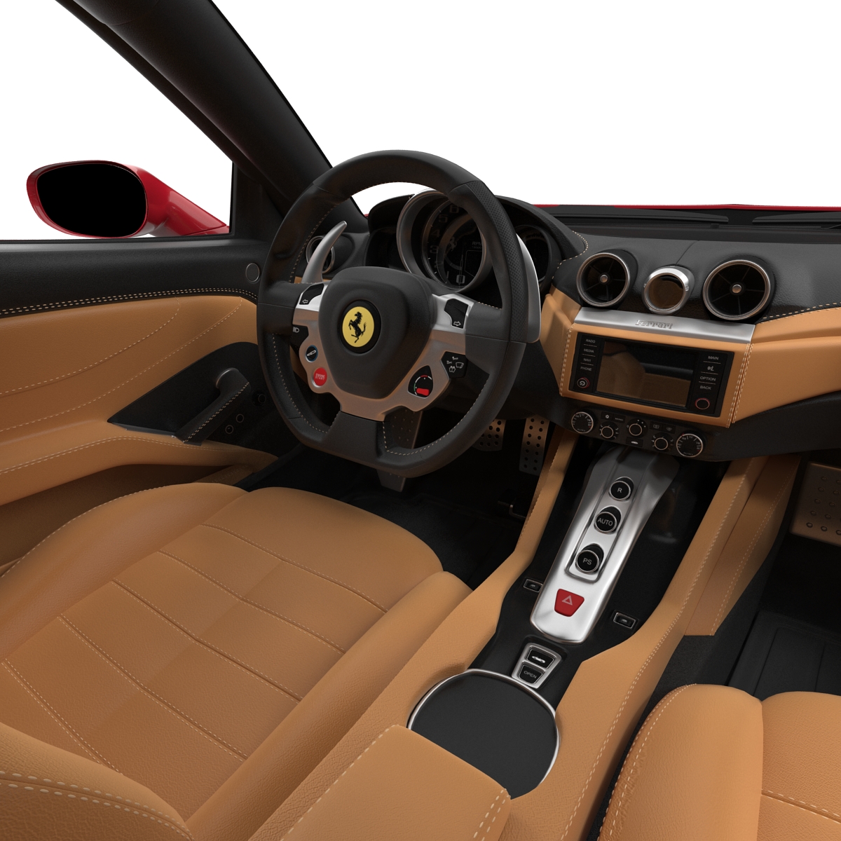 3D model Ferrari California T 2015