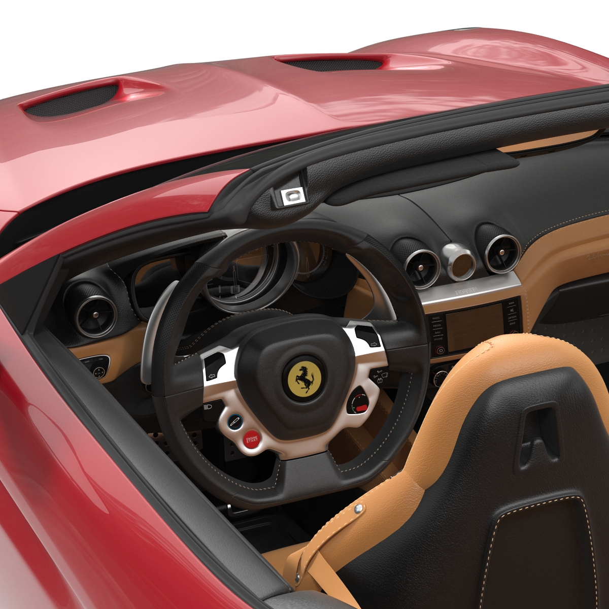 Ferrari California T 2015 Roadster 3D model