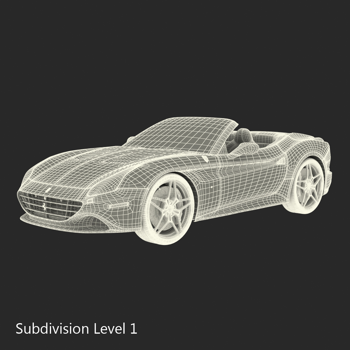 Ferrari California T 2015 Roadster 3D model