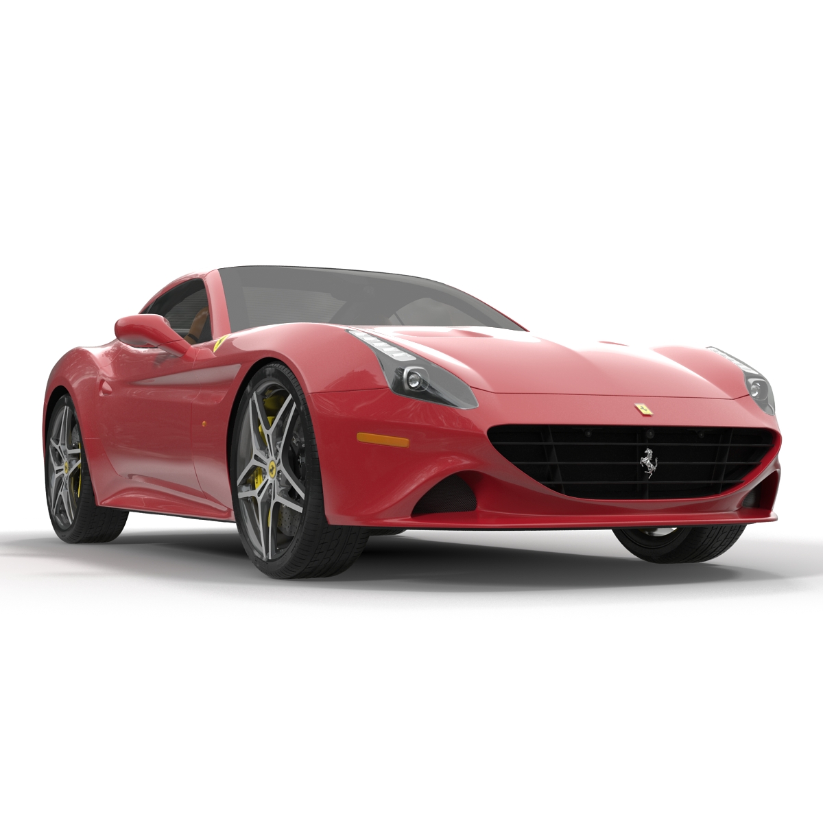 3D Ferrari California T 2015 Simple Interior