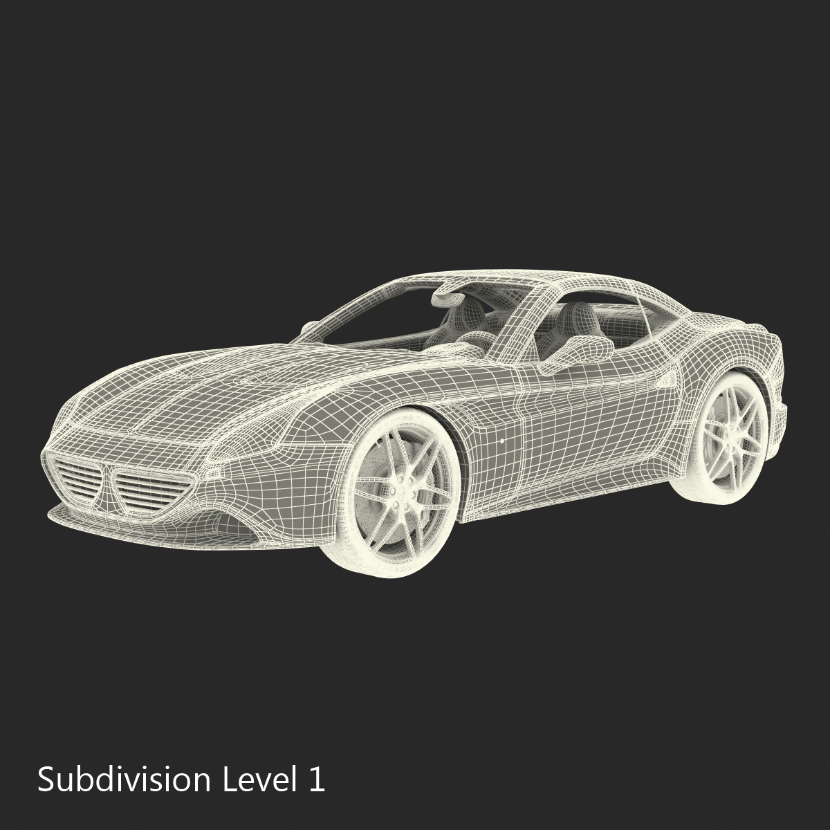 Generic Sport Car 3D