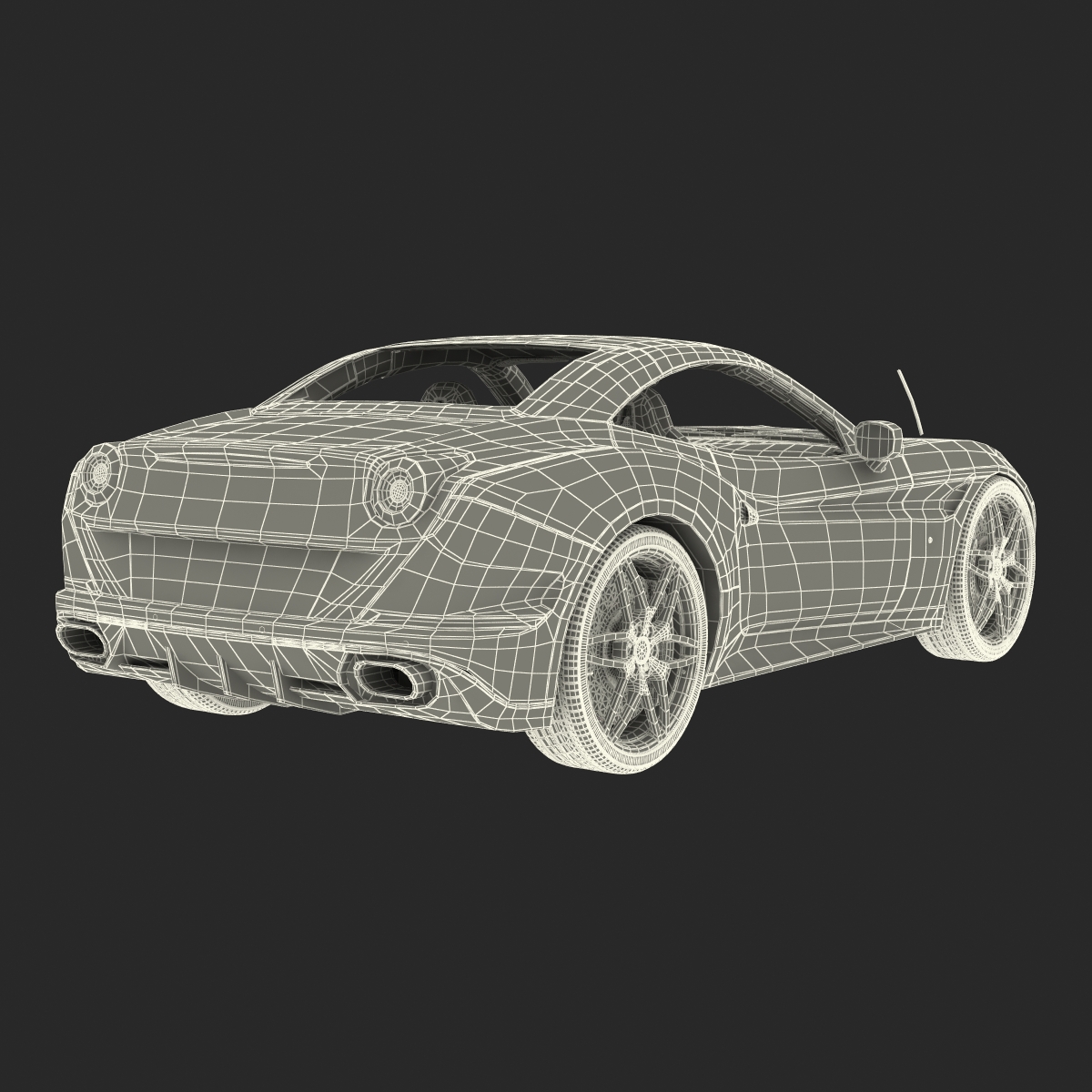 Generic Sport Car 3D