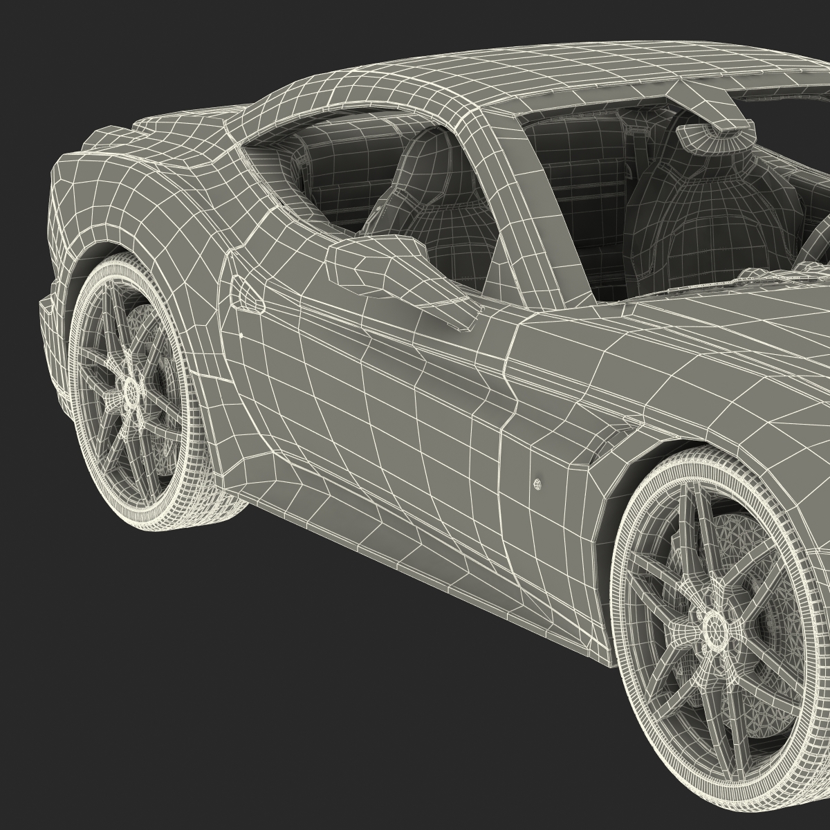 Generic Sport Car 3D