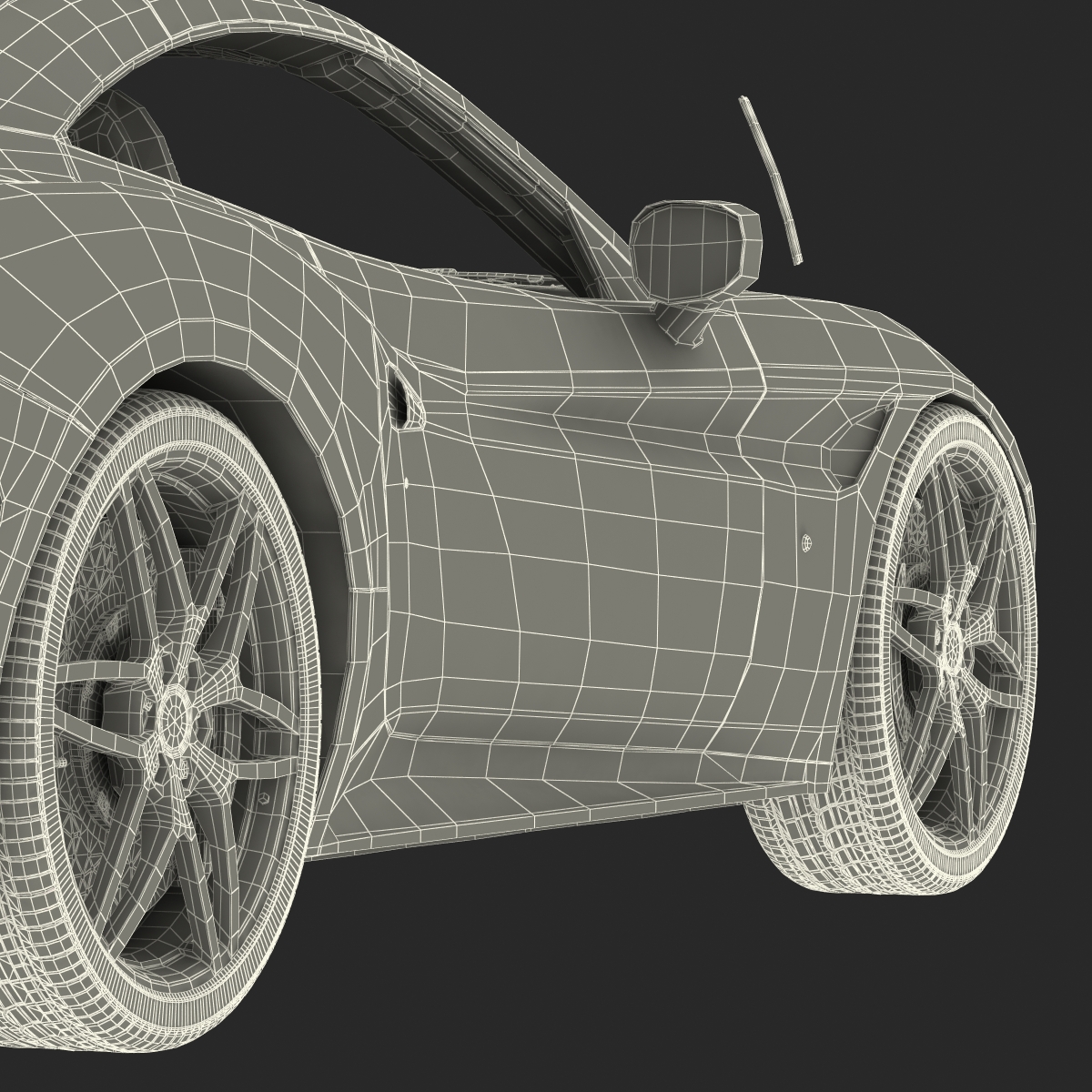 Generic Sport Car 3D