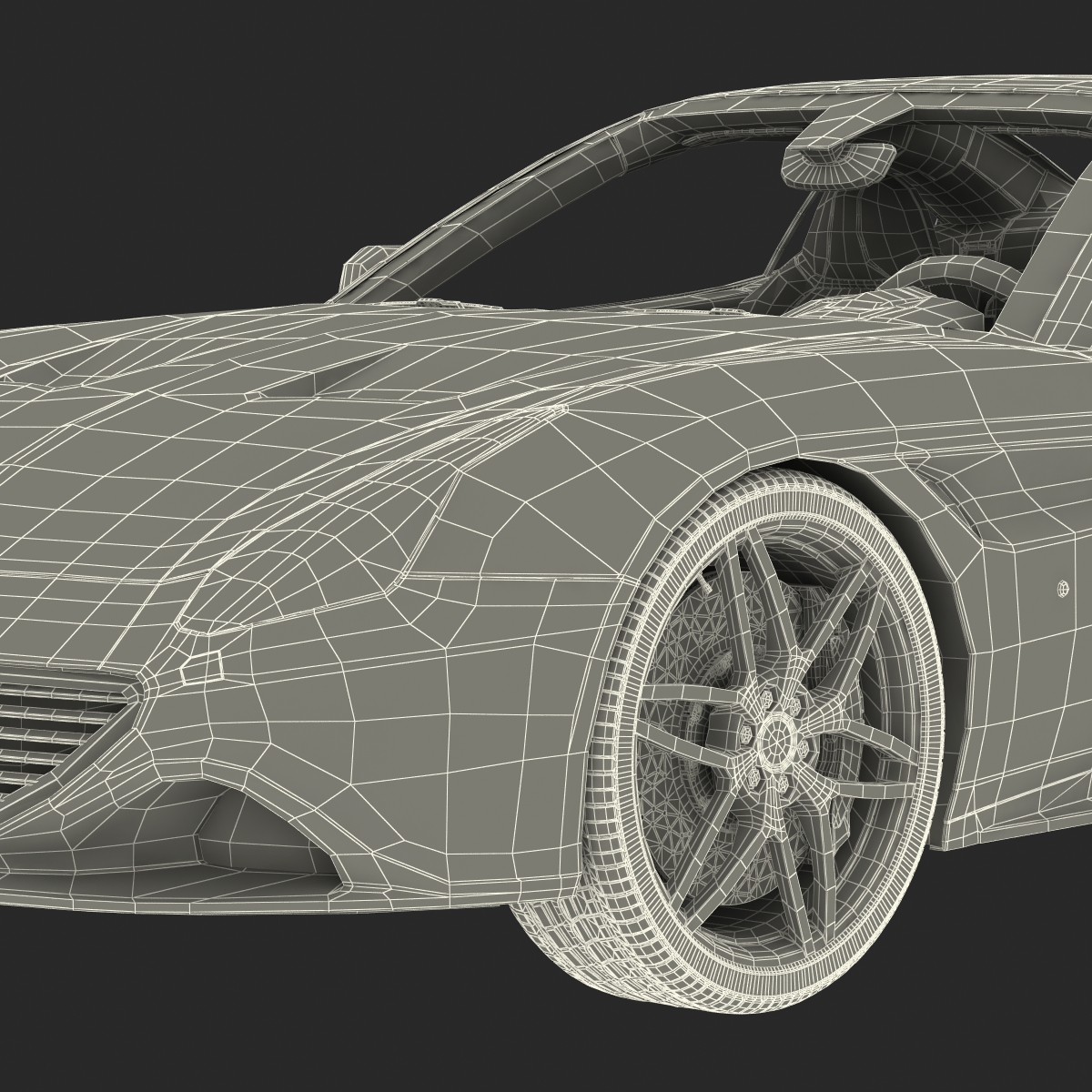 Generic Sport Car 3D