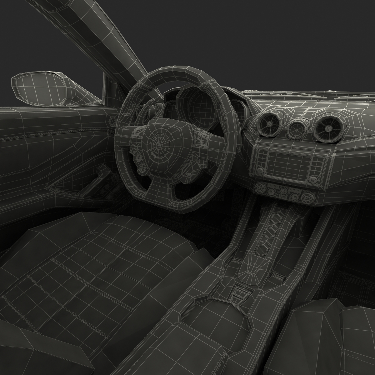 Generic Sport Car 3D