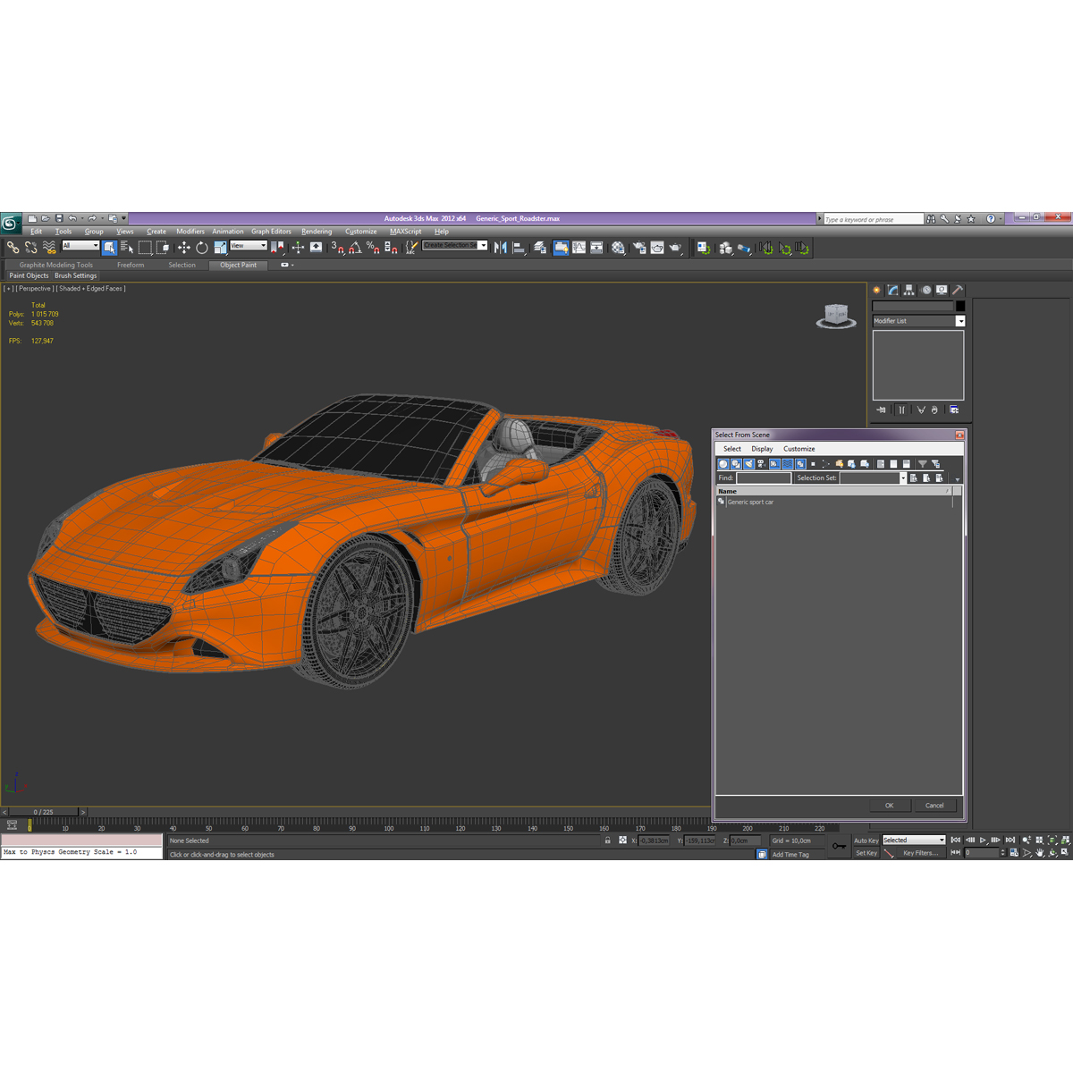 Generic Sport Roadster 3D