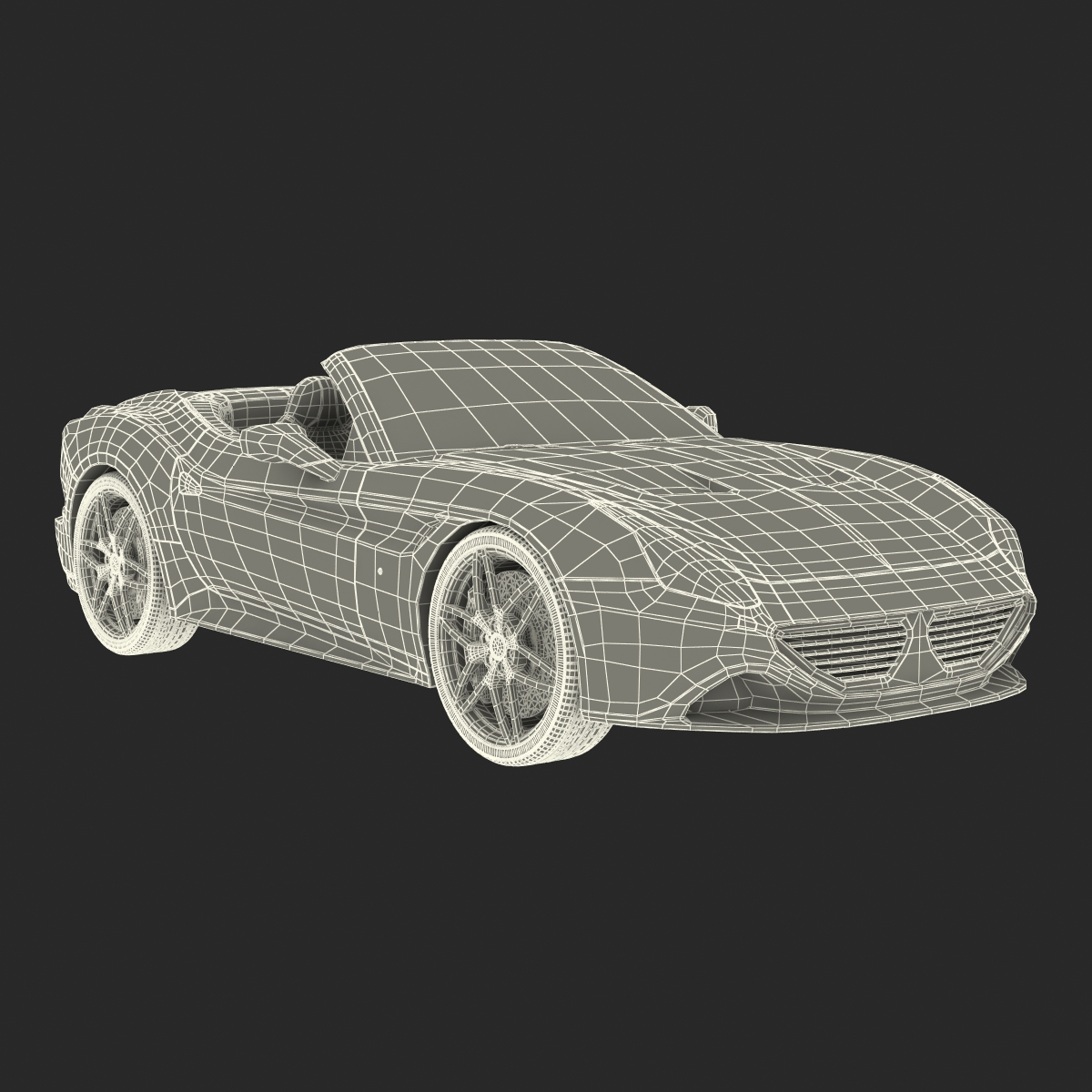 Generic Sport Roadster 3D