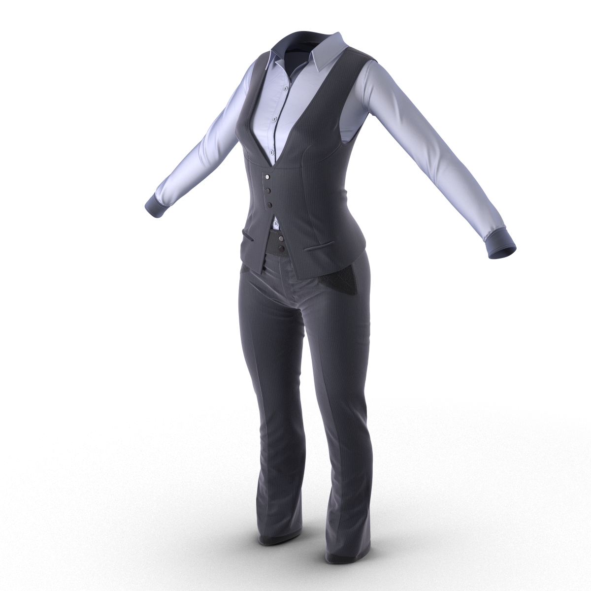 Women Suit 6 3D