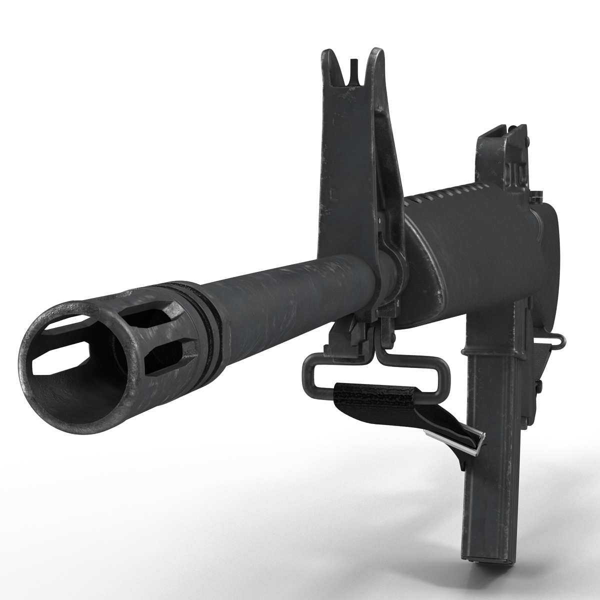 Assault Rifle M16 3 3D model