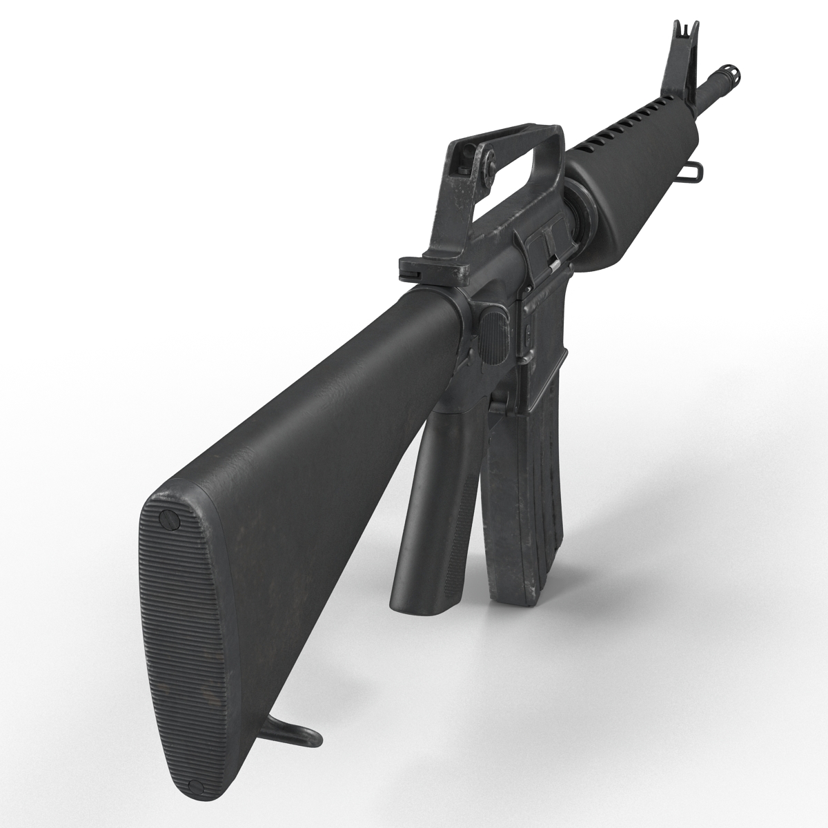 Assault Rifle M16 4 3D model