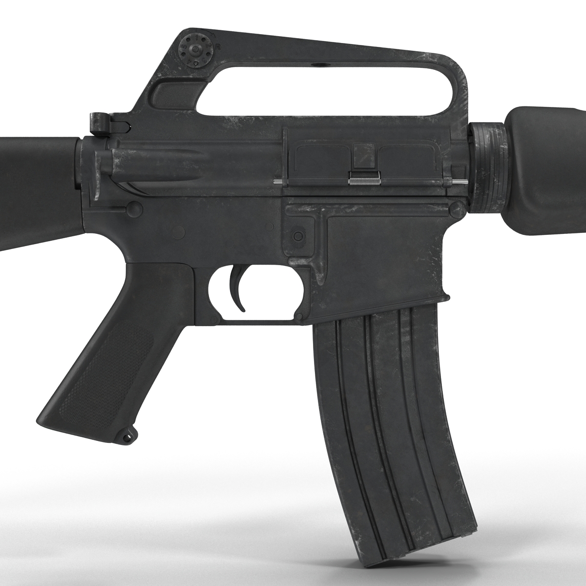 Assault Rifle M16 4 3D model