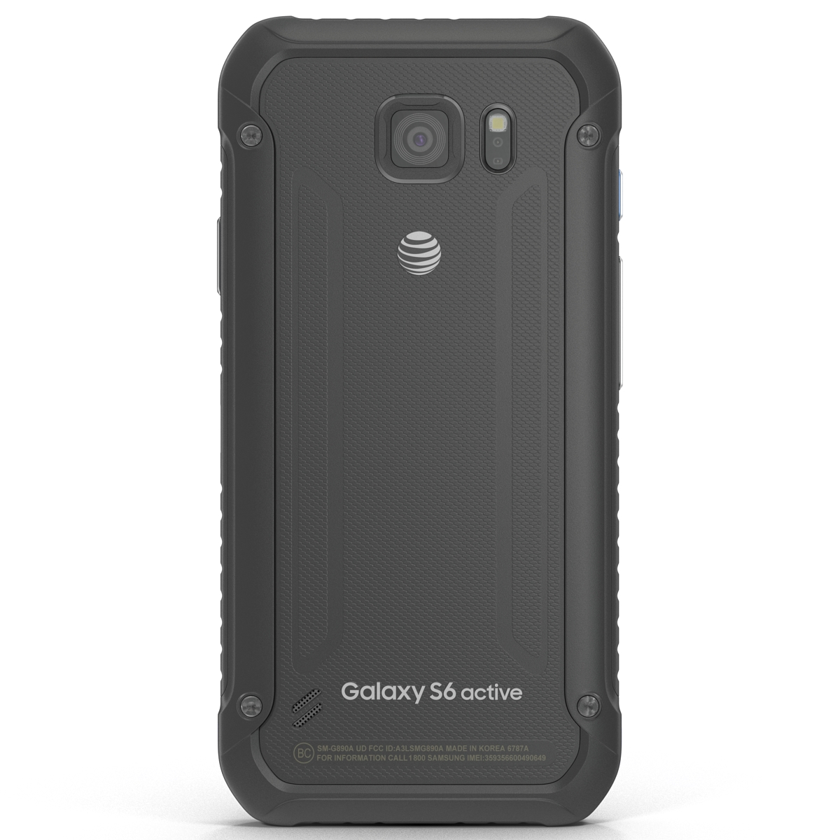 Samsung Galaxy S6 Active Gray 3D model