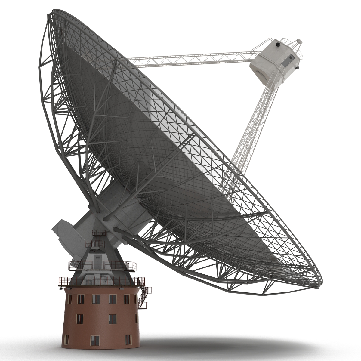 3D model Radio Telescope