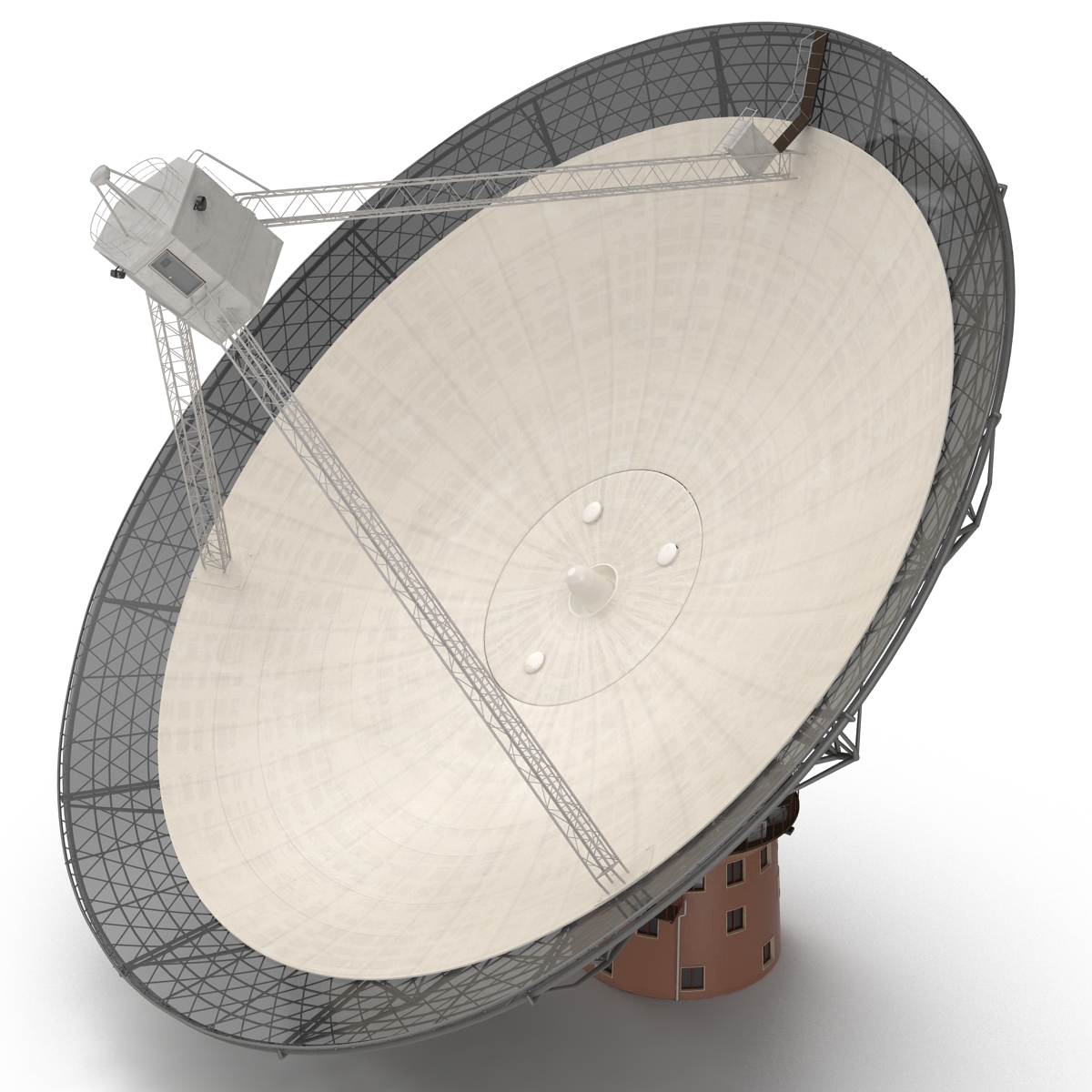 3D model Radio Telescope