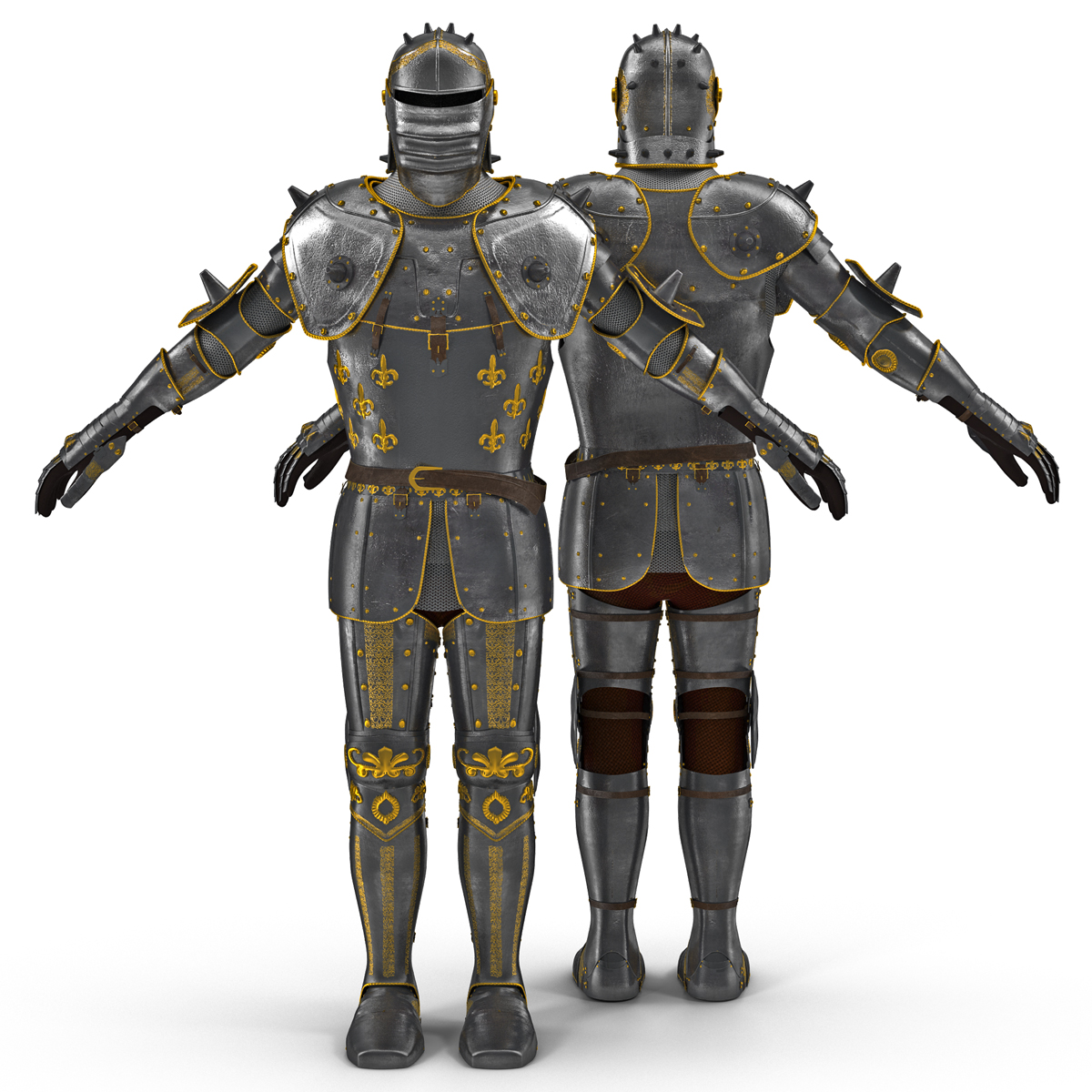 Medieval Suit of Armor 3D