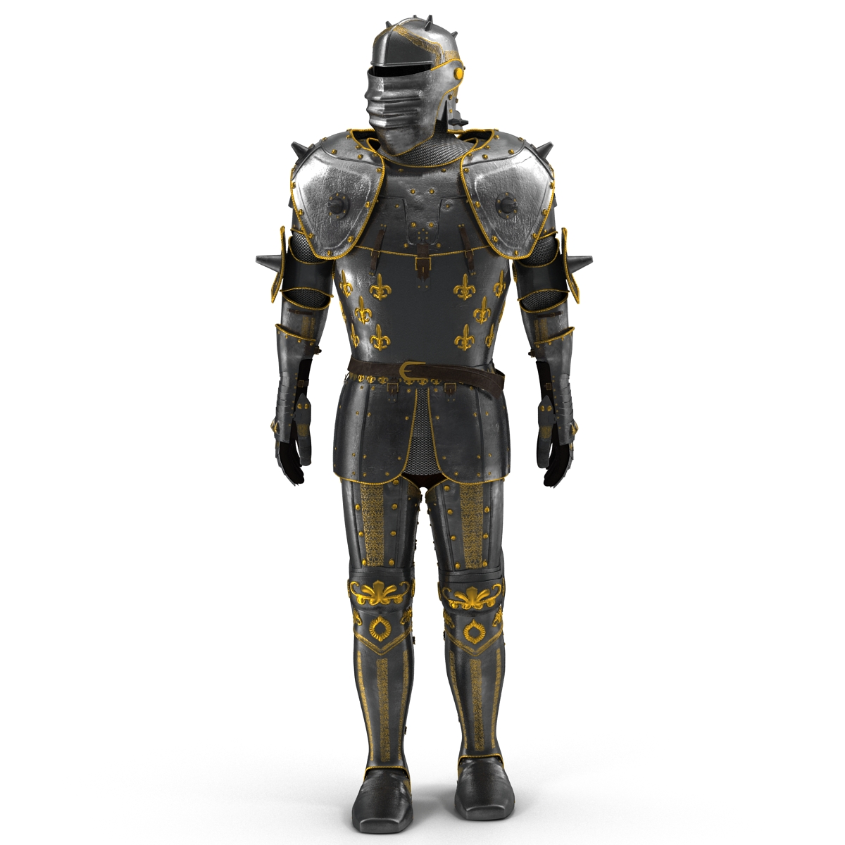 Medieval Suit of Armor 2 3D model