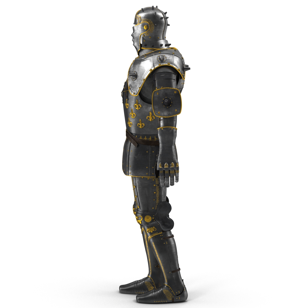 Medieval Suit of Armor 2 3D model