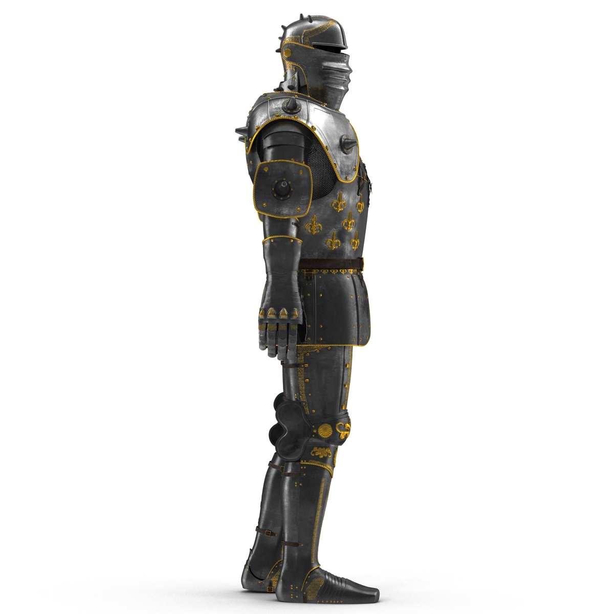 Medieval Suit of Armor 2 3D model