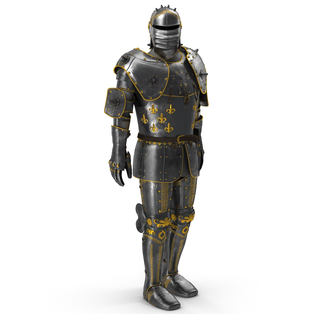 Medieval Suit of Armor 2 3D model