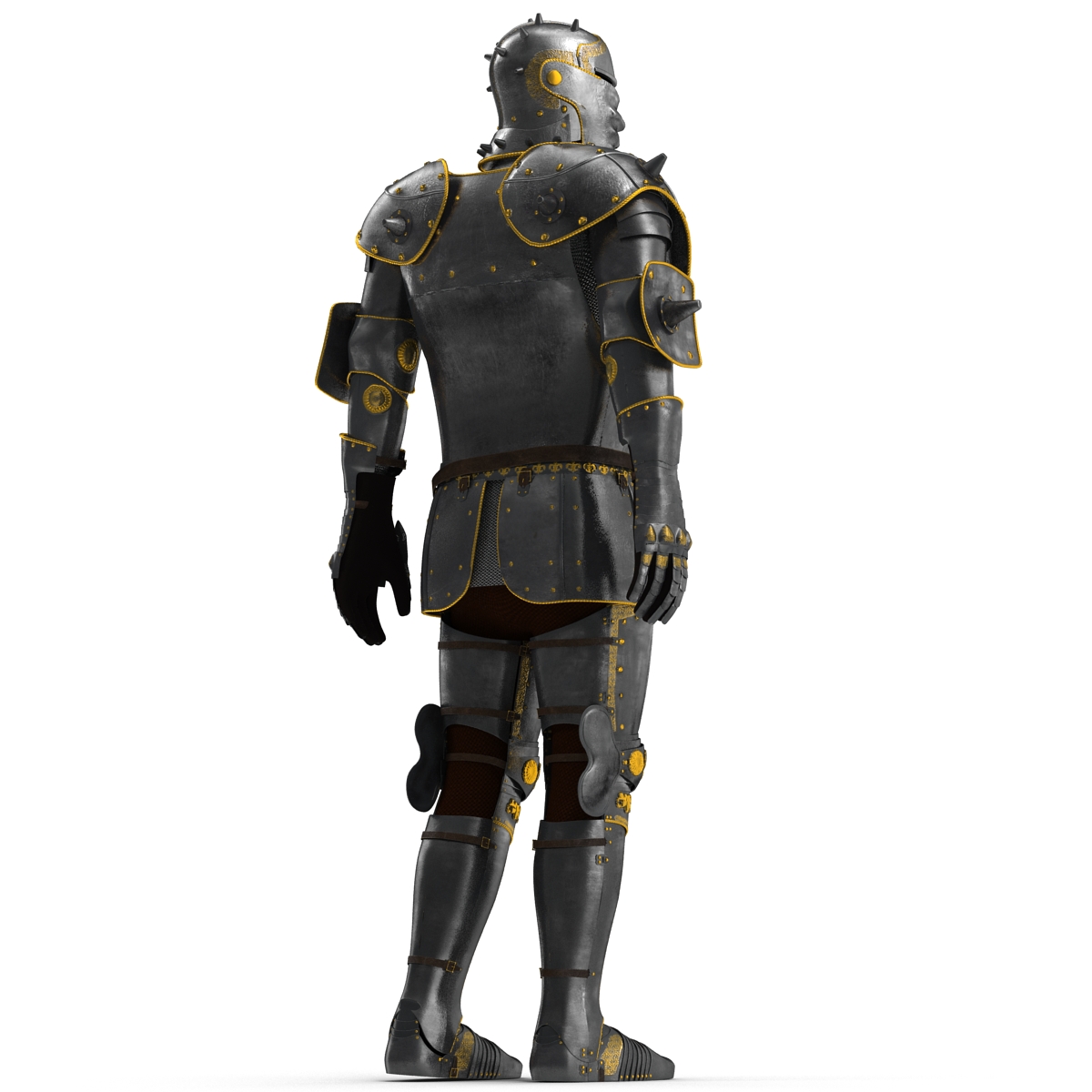 Medieval Suit of Armor 2 3D model