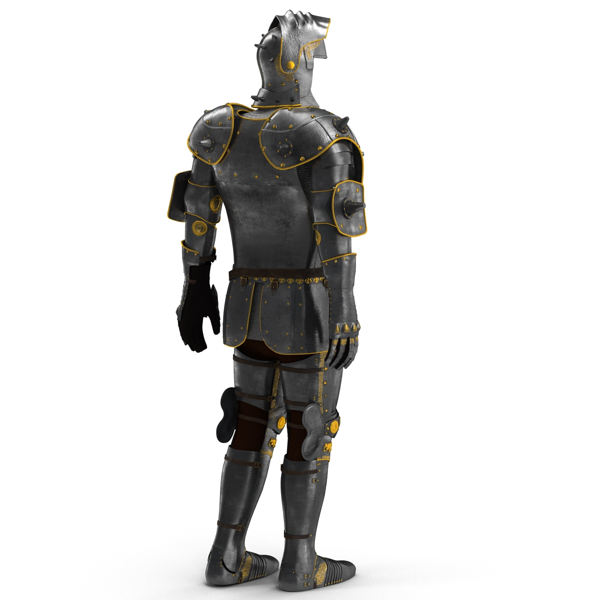 Medieval Suit of Armor 2 3D model