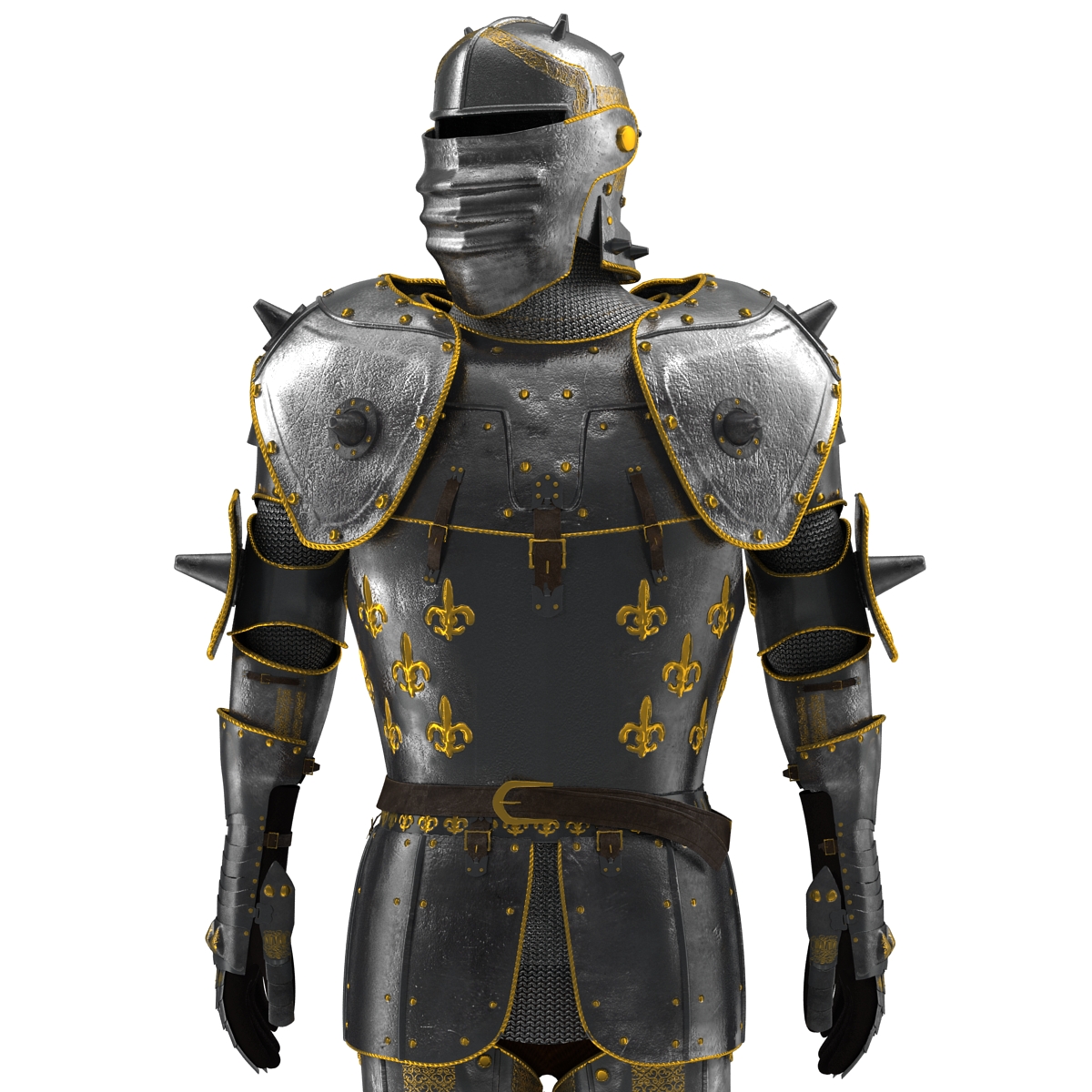 Medieval Suit of Armor 2 3D model