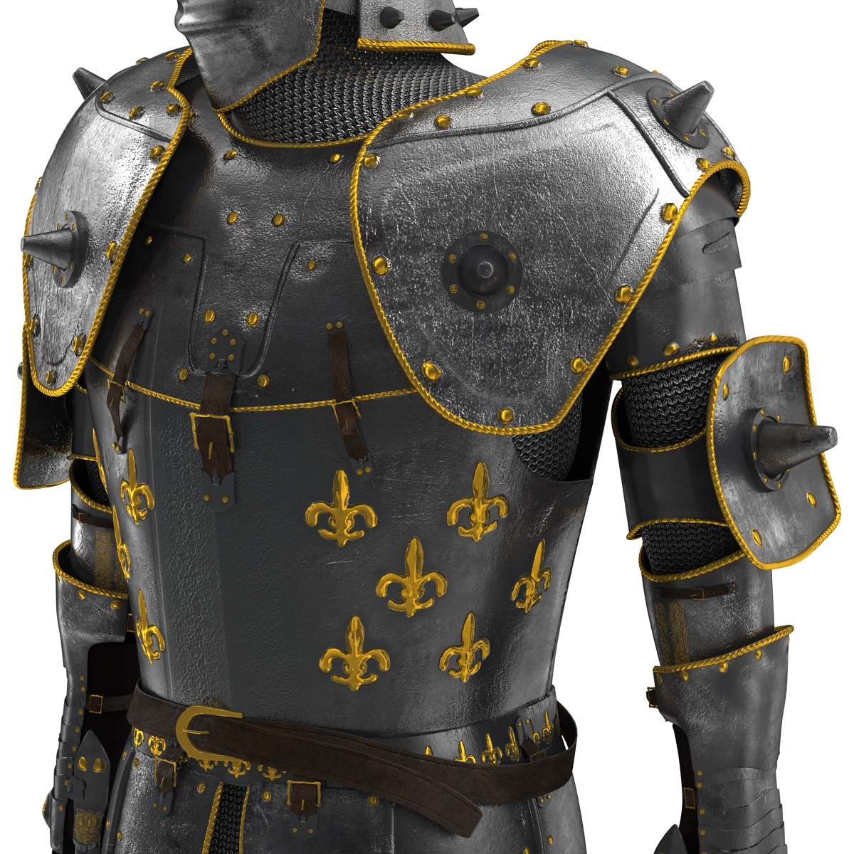 Medieval Suit of Armor 2 3D model