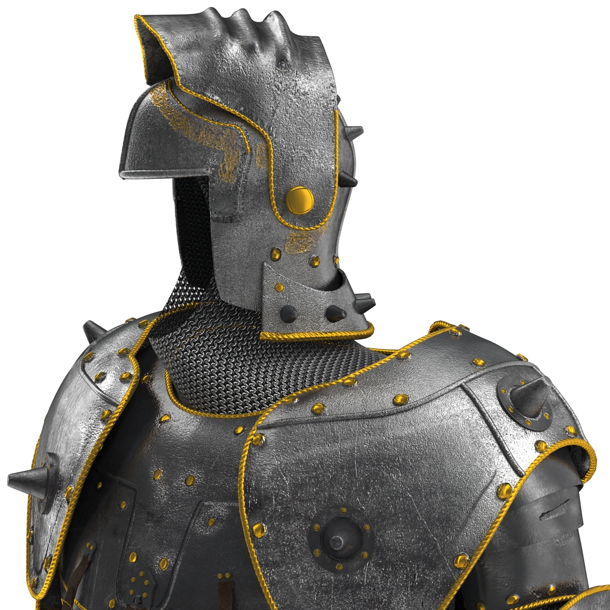 Medieval Suit of Armor 2 3D model