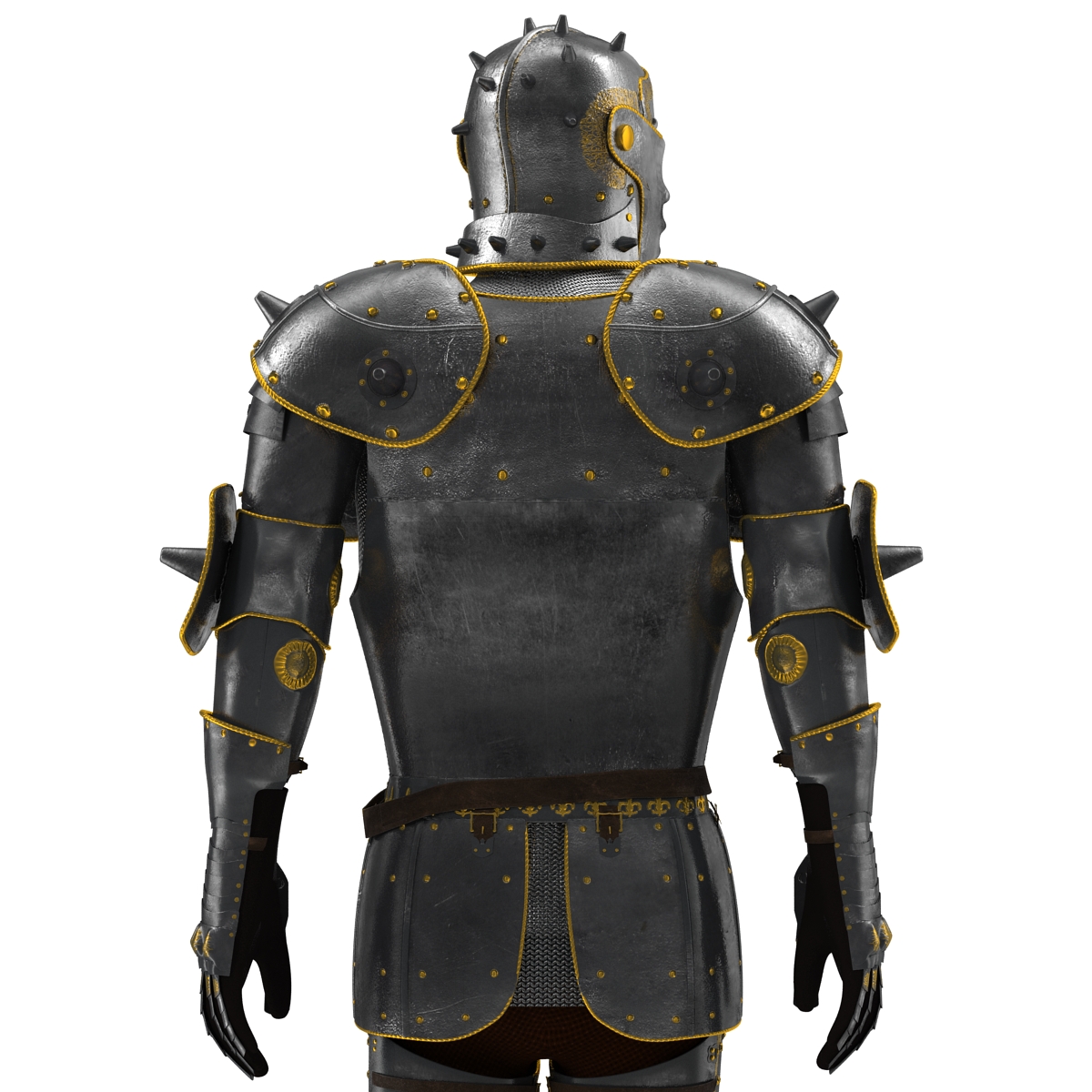 Medieval Suit of Armor 2 3D model