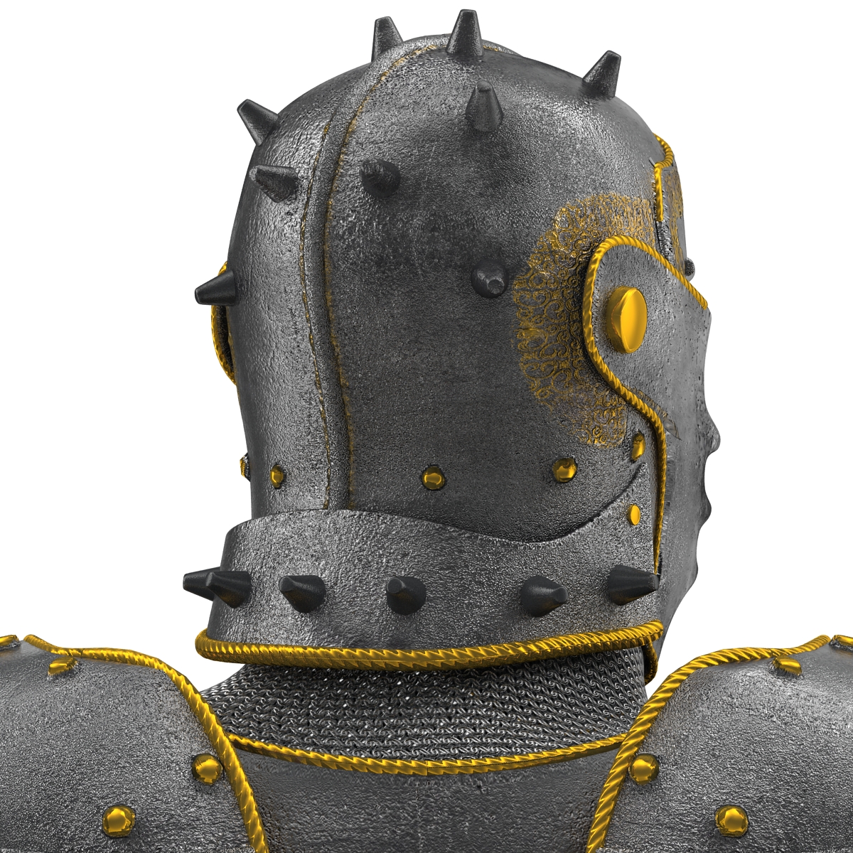 Medieval Suit of Armor 2 3D model