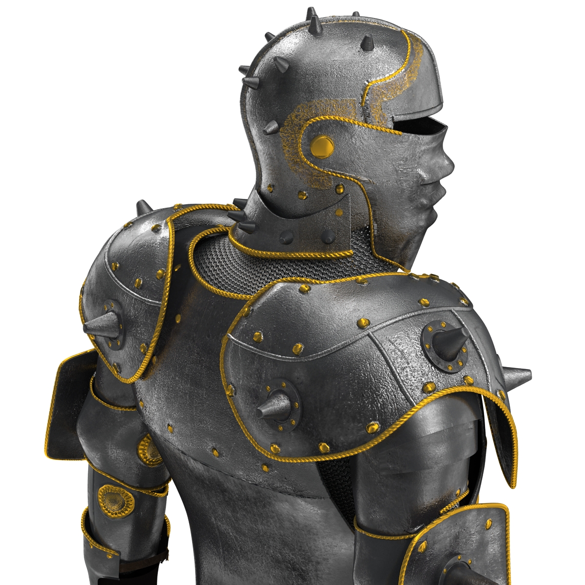 Medieval Suit of Armor 2 3D model