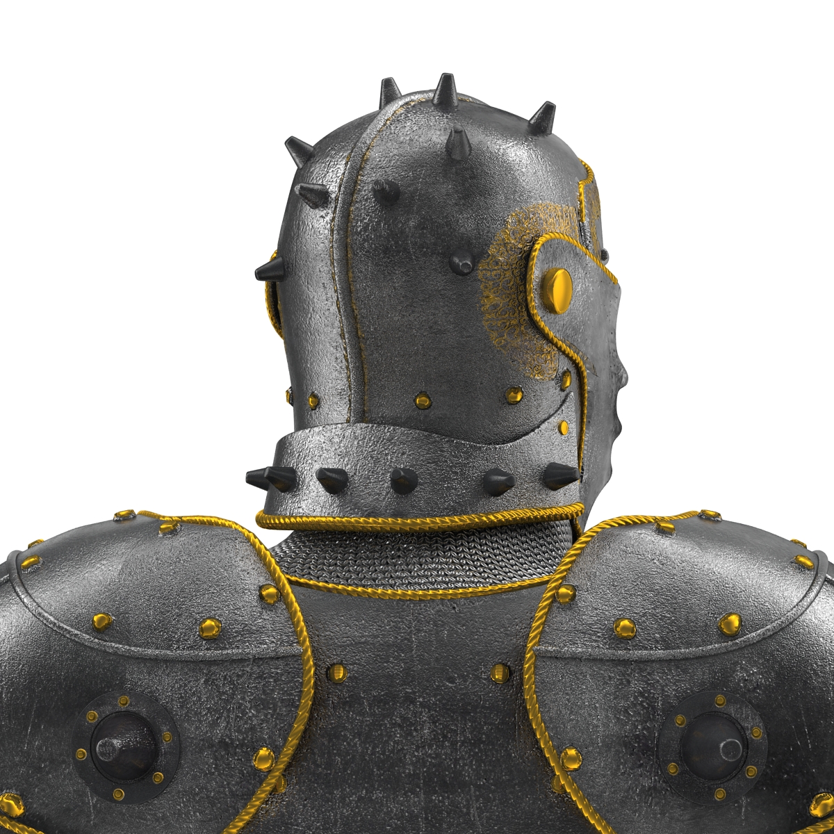 Medieval Suit of Armor 2 3D model