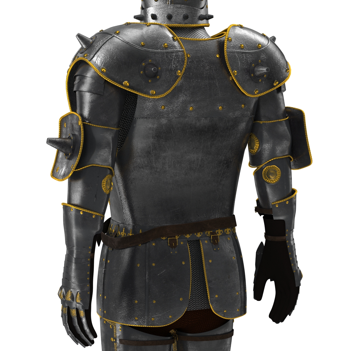 Medieval Suit of Armor 2 3D model