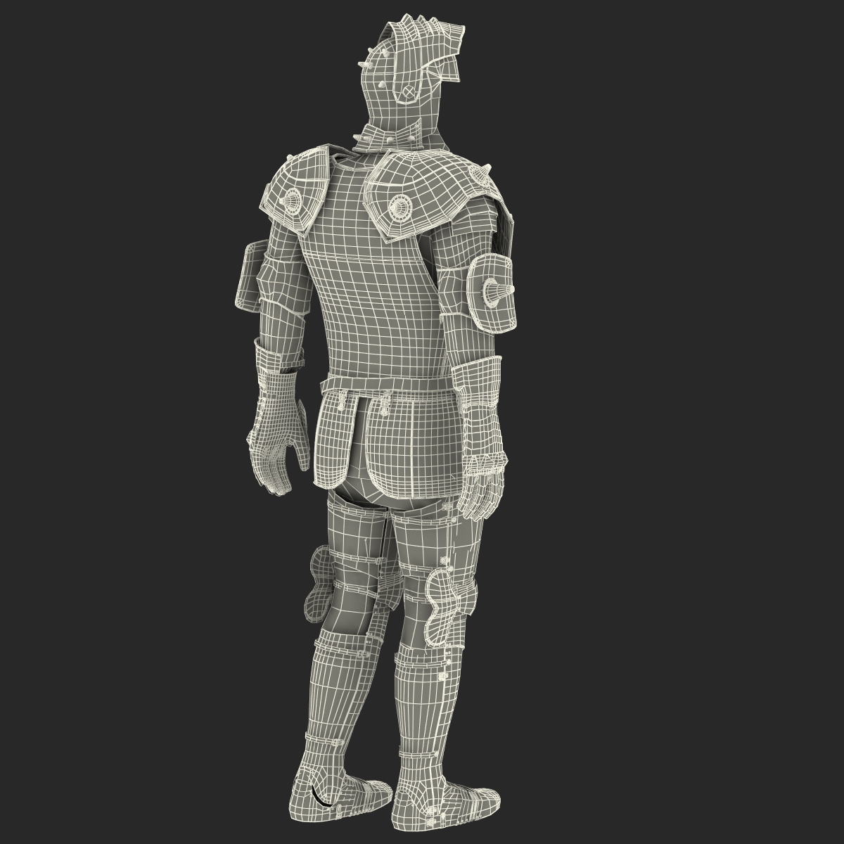 Medieval Suit of Armor 2 3D model