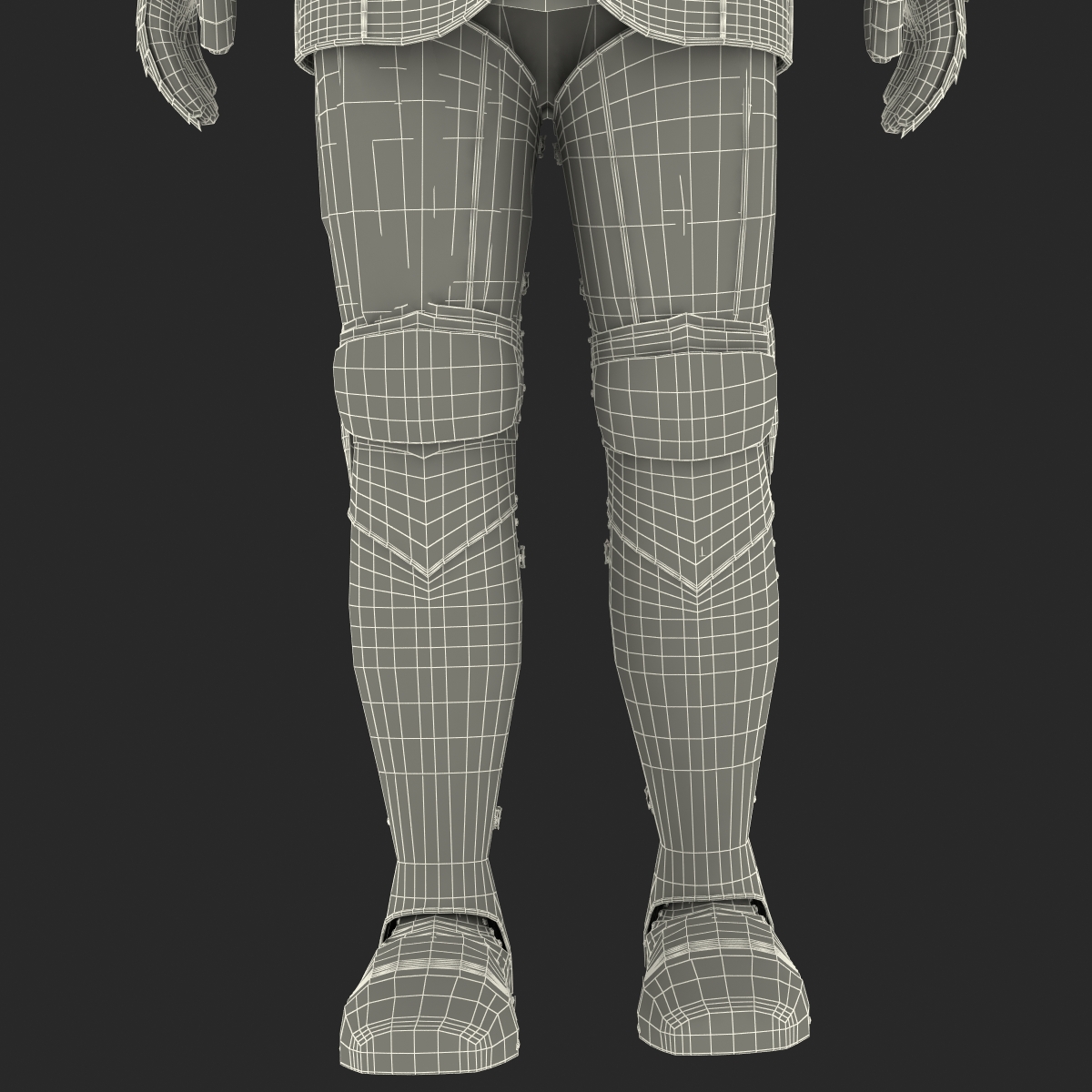 Medieval Suit of Armor 2 3D model