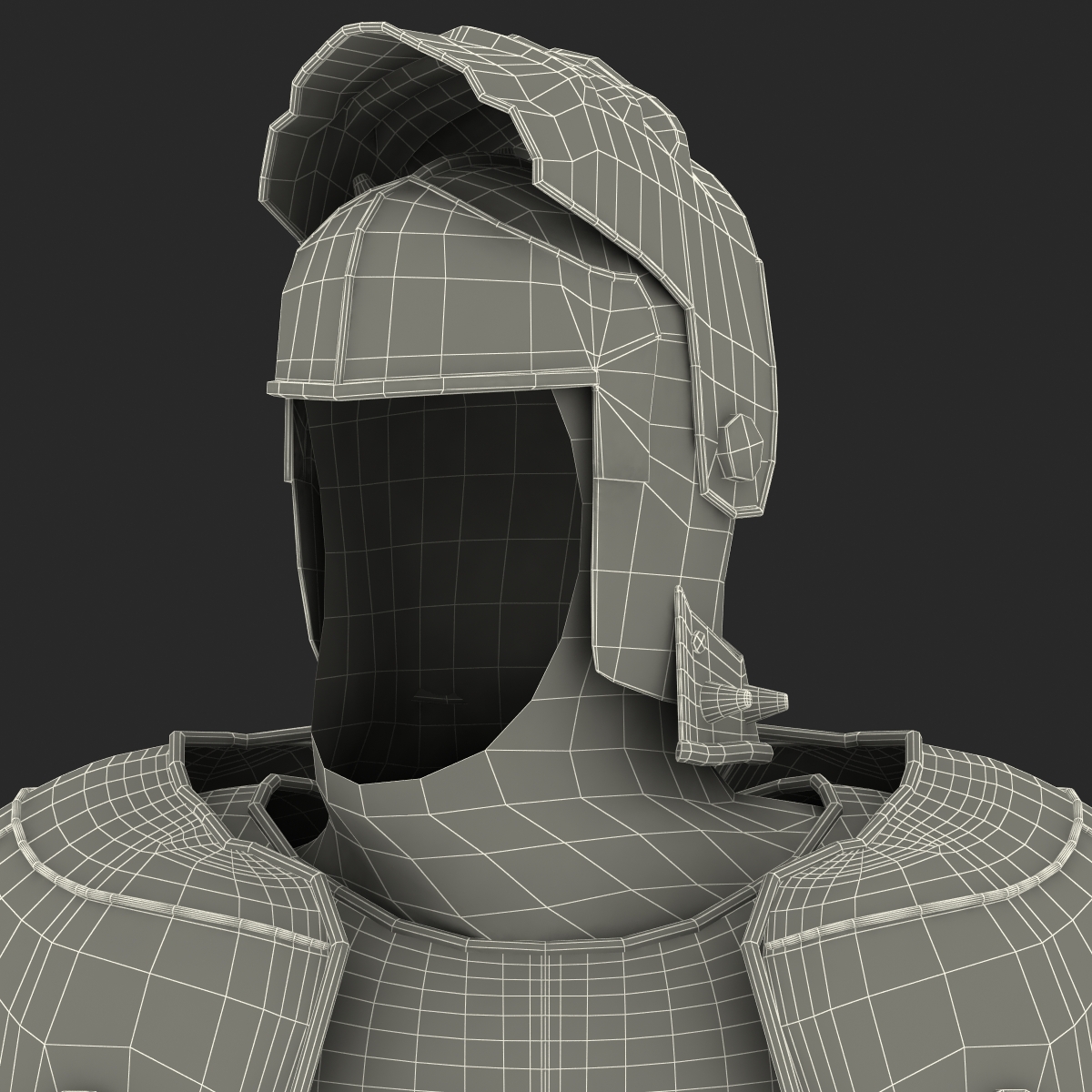 Medieval Suit of Armor 2 3D model