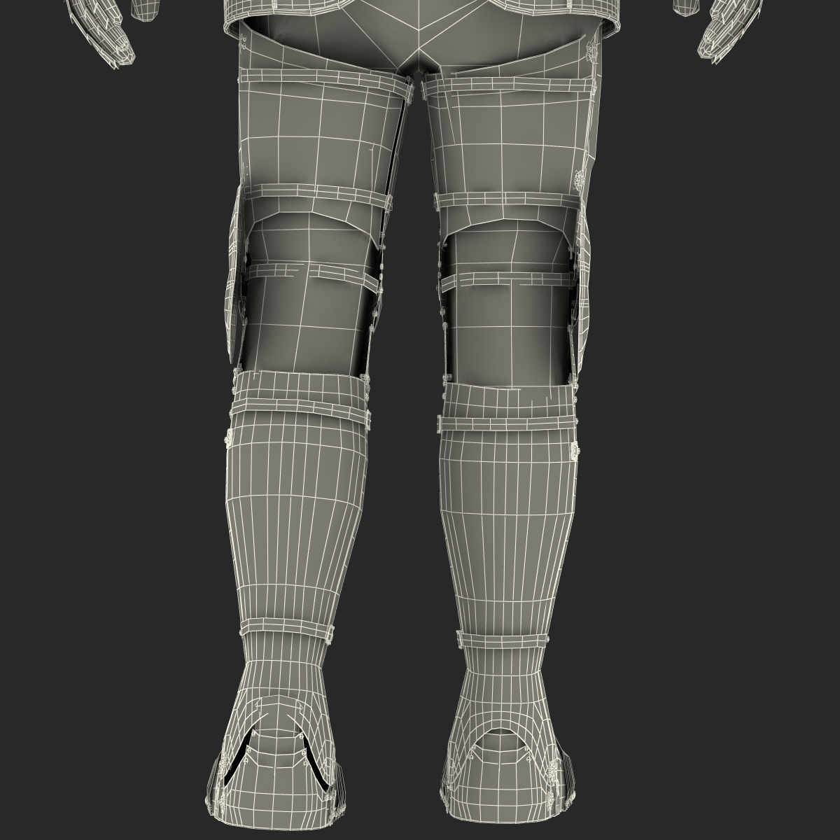 Medieval Suit of Armor 2 3D model