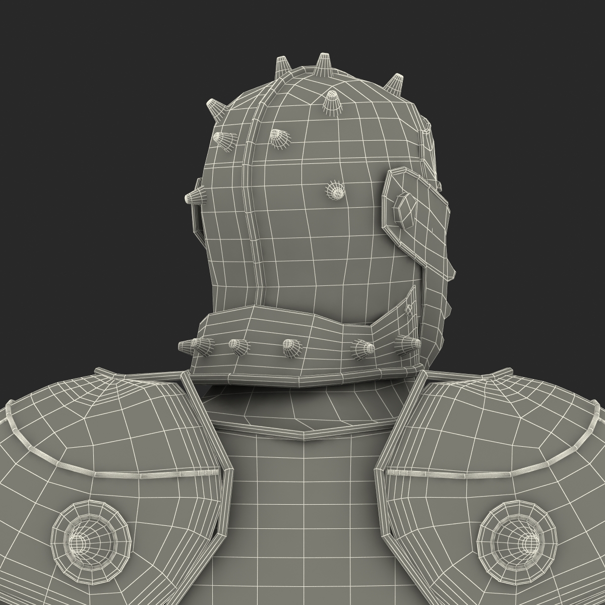 Medieval Suit of Armor 2 3D model