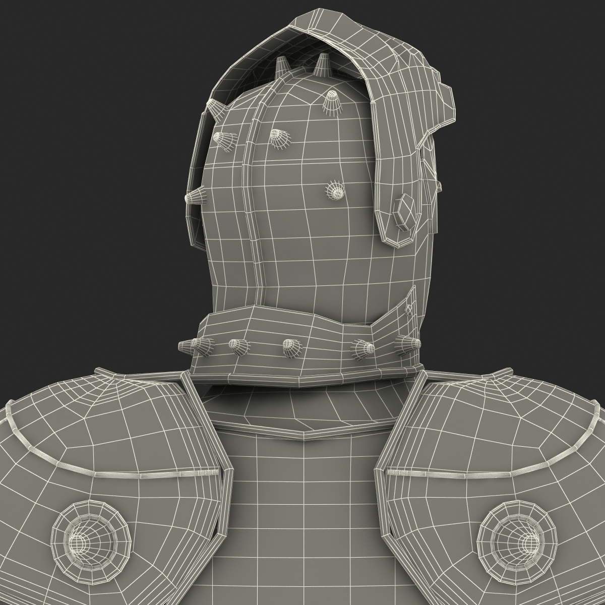 Medieval Suit of Armor 2 3D model