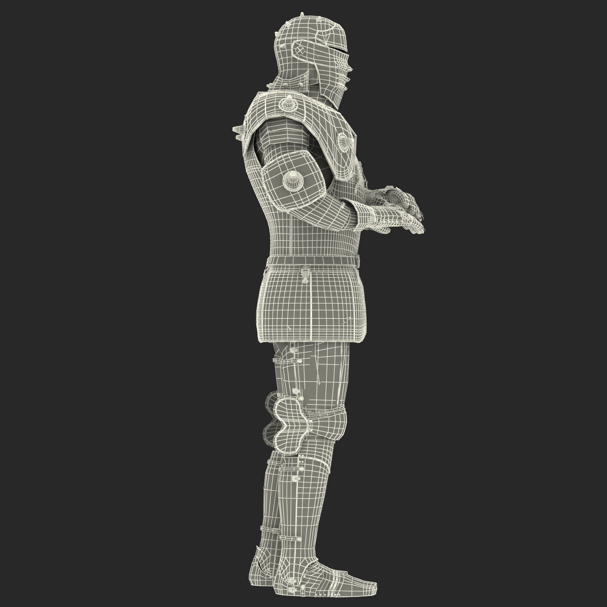 Medieval Suit of Armor 3 3D model