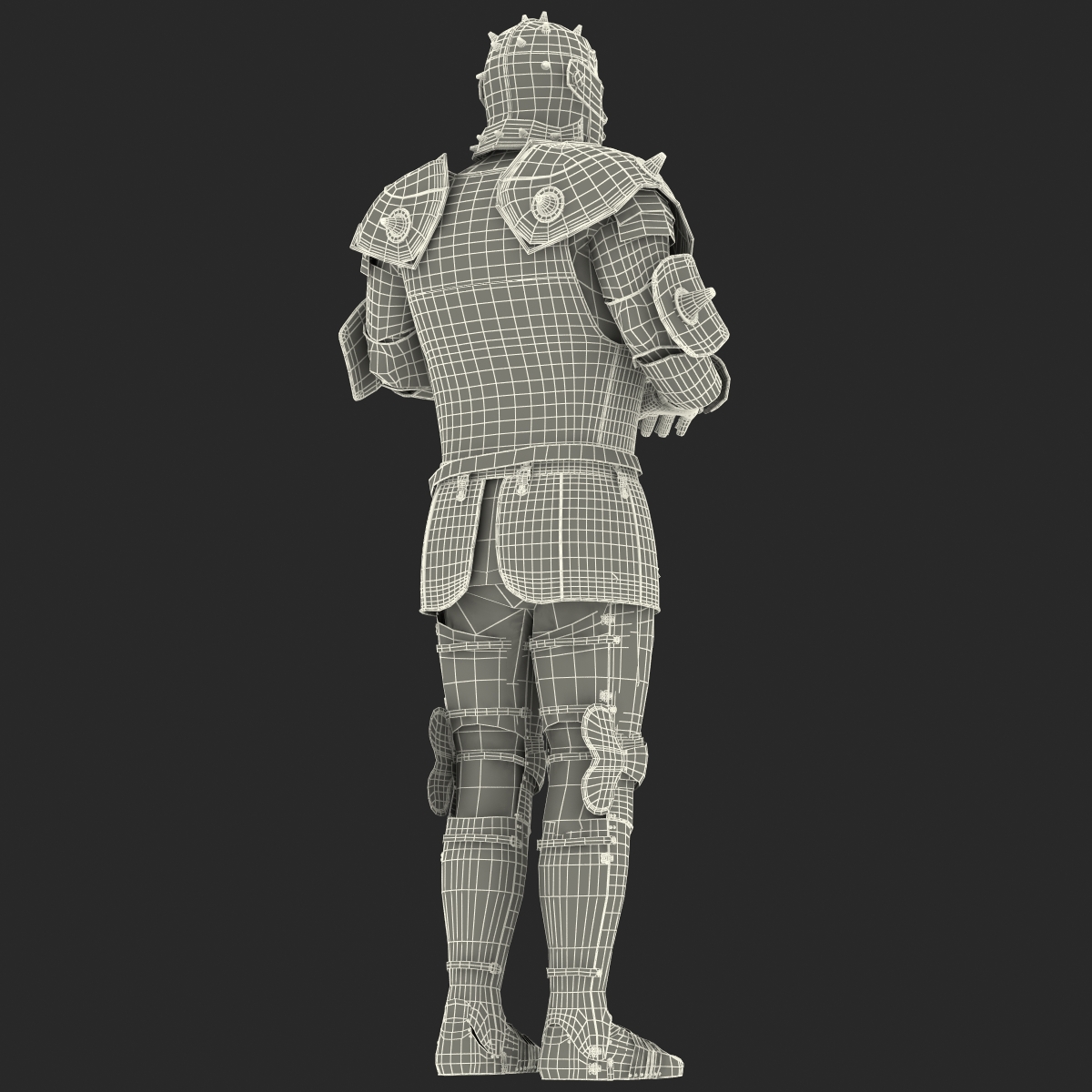 Medieval Suit of Armor 3 3D model