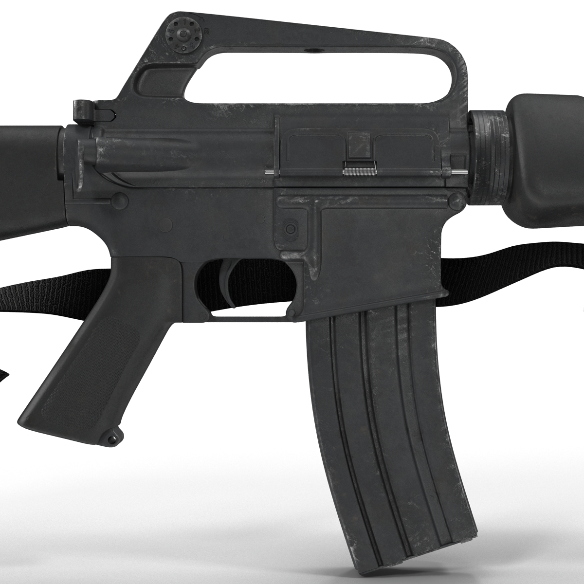 Assault Rifle M16 5 3D model